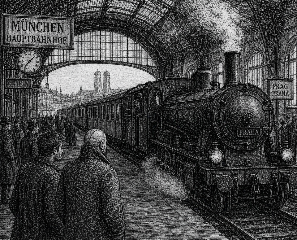 Fragments of Prague, or 3:32 p.m. in Munich